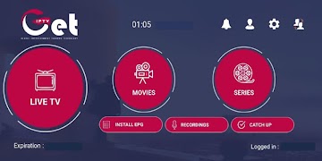 1 Schermata GET-TV