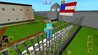 New Prison Life roblox map for MCPE road block 2! الملصق