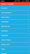 Physics Formulas تصوير الشاشة 4