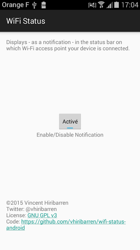 WiFi Status APK Herunterladen
