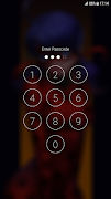 Ladybug Pattern Lock Screen 🐞 скриншот 2