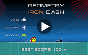 Geometry Iron Dash 포스터