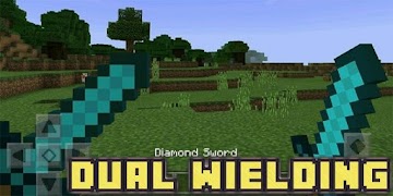 Dual Wielding mod for McPE 截圖 1