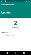 Fruit Calories. screenshot 4