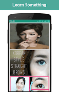 Korean Eyebrow Tutorial скриншот 1