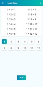 Learn Multiplication Tables Screenshot 1