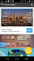 denver weather widget/clock screenshot 2
