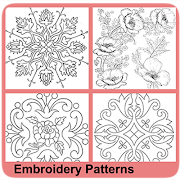 پوستر Embroidery Patterns