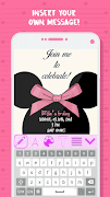 Minni Invitation Maker ภาพหน้าจอ 1