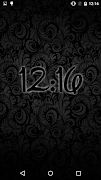 Custom Clock Widget imagem de tela 3