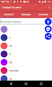 Send Contacts (Lollipop) poster