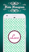 Designer Monogram Maker! الملصق