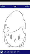How to draw Disney Tsum Tsum Ekran Görüntüsü 4