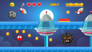 Red Hero 2 : Ball Adventure Game syot layar 5