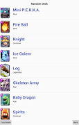 Random Deck Maker-Clash Royale captura de pantalla 6