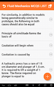 Fluid Mechanics MCQs imagem de tela 1