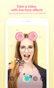 Faceu - Cute stickers camera screenshot 4