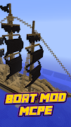 برنامه‌نما Boat Mod For MCPE` عکس از صفحه