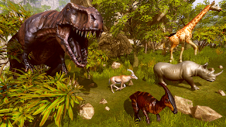 برنامه‌نما Ultimate T-Rex Simulator عکس از صفحه