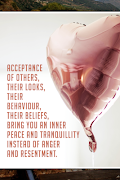 Acceptance Quotes poster