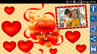 Valentine Day Frames captura de pantalla 2