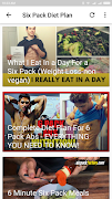 Six Pack Diet Plan Screenshot 5