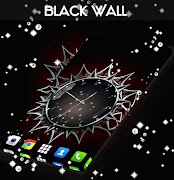 Black Wall Clock 스크린샷 1