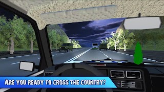 برنامه‌نما Voyage on Police Car 3D عکس از صفحه