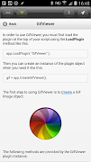 DroidScript - GifViewer Plugin plakat