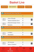Basket live h24 Screenshot 3