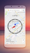 GPS Compass Map تصوير الشاشة 3