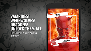 Face Scanner: Vampire Monster screenshot 1