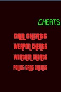 Cheats for GTA San Andreas Ekran Görüntüsü 3