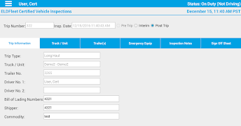 برنامه‌نما ELOGS - Certified عکس از صفحه