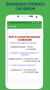 3 Schermata Kw to HP Convert Calculator