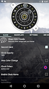 برنامه‌نما Beautiful Luxury Clock Widget عکس از صفحه