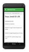Info Driver Gojek poster