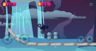 برنامه‌نما Blue Motorcycle Game عکس از صفحه