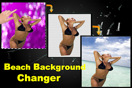 5 Schermata Beach Background Changer