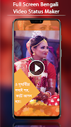 FullScreen Bengali Video Status Maker - 30 Sec 截圖 2