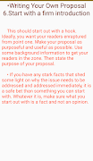 برنامهنما HOW TO WRITE PROPOSAL عکس از صفحه
