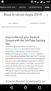 Best Android Apps 2018 स्क्रीनशॉट 5