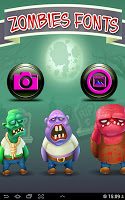 Zombie Fonts پوسٹر
