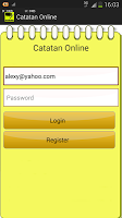 Catatan Online poster