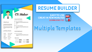Резюме Builder CV Maker & CV шаблоны постер