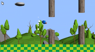برنامه‌نما Happy Bird 3D عکس از صفحه