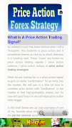 Price Action Forex Trading Strategy Screenshot 1