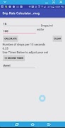 Drip Rate Calculator screenshot 2