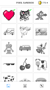 Pixel Sandbox - Color by Number اسکرین شاٹ 6