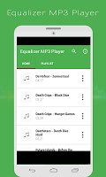 Equalizer MP3 Player Affiche
